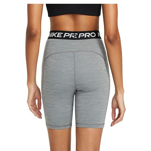 Nike Womens Training Pro 365 7 Inch Shorts DA0481-084 Gray Size XS Extra Small - Picture 3 of 3